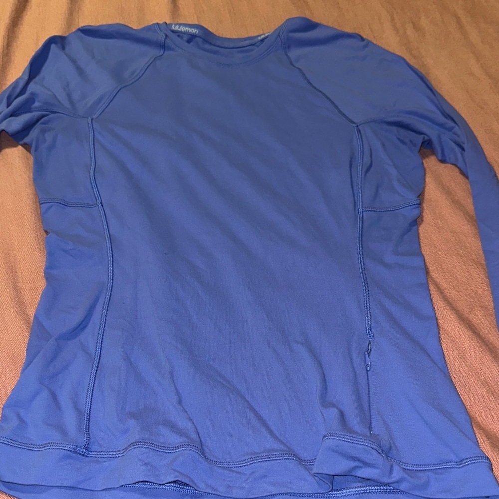 lululemon athletica Blue Long Sleeve Top